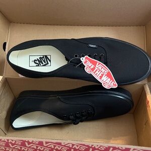 All black vans